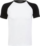 Dvobarvna moška majica z raglan rokavi Funky