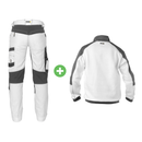 PAKET Delovne hlače Helix Painters in Delovni pulover Basiel