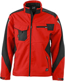 Delovna jakna poletna Softshell James & Nicholson JN 844