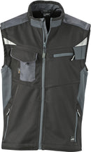 Delovni brezrokavnik Softshell poletni James & Nicholson JN 845
