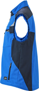 Delovni brezrokavnik Softshell poletni James & Nicholson JN 845