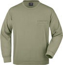 Delovni pulover z žepom James & Nicholson JN 924