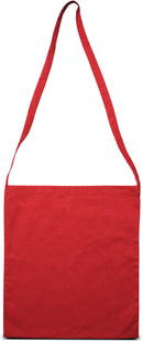 Navadna bombažna nakupovalna torba z dolgim ročajem