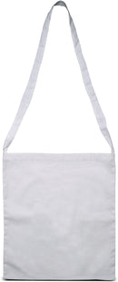 Navadna bombažna nakupovalna torba z dolgim ročajem