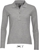 Ženska polo majica z dolgimi rokavi Podium