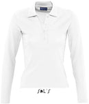 Ženska polo majica z dolgimi rokavi Podium