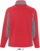 Dvobarvni moški flis z zadrgo Nordic