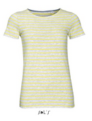 Ženska črtasta majica s kratkimi rokavi Miles Women