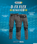 elastične delovne hlače