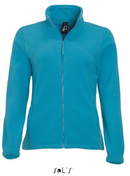 Ženski flis z deljivo zadrgo North women